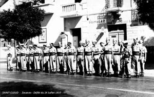 Saint-Cloud - Defile du 14 juillet 1957